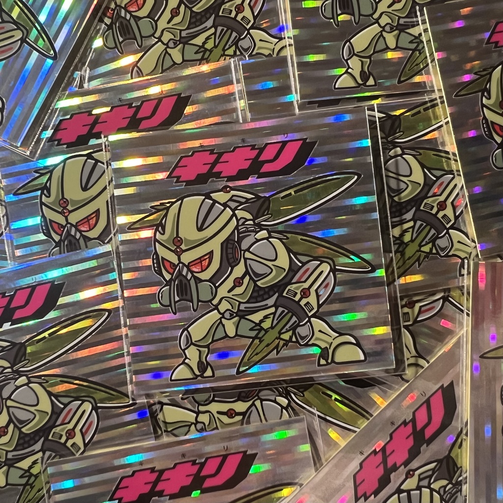 48mm角TUシール　キキリ(プリズム横流れ)