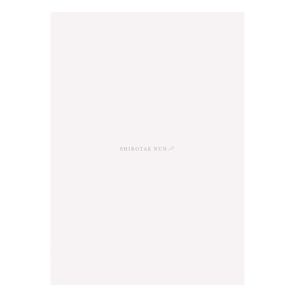 白妙ぬんオリジナルイラストA4クリアファイル