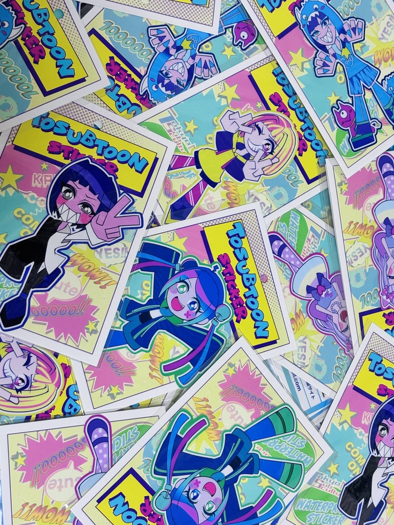 トーサブトゥーンステッカー