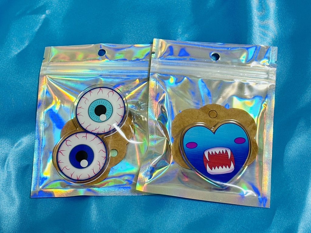 アクリルヘアクリップ