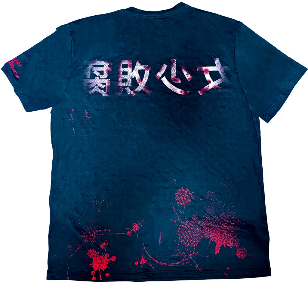 腐敗少女フルグラフィックTシャツ