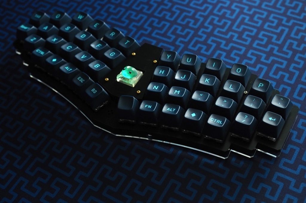 Radialex 自作キーボードキット