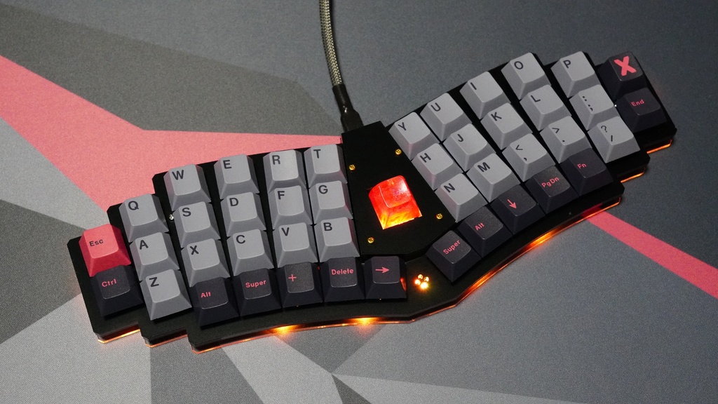 Radialex 自作キーボードキット