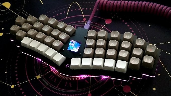 Radialex 自作キーボードキット