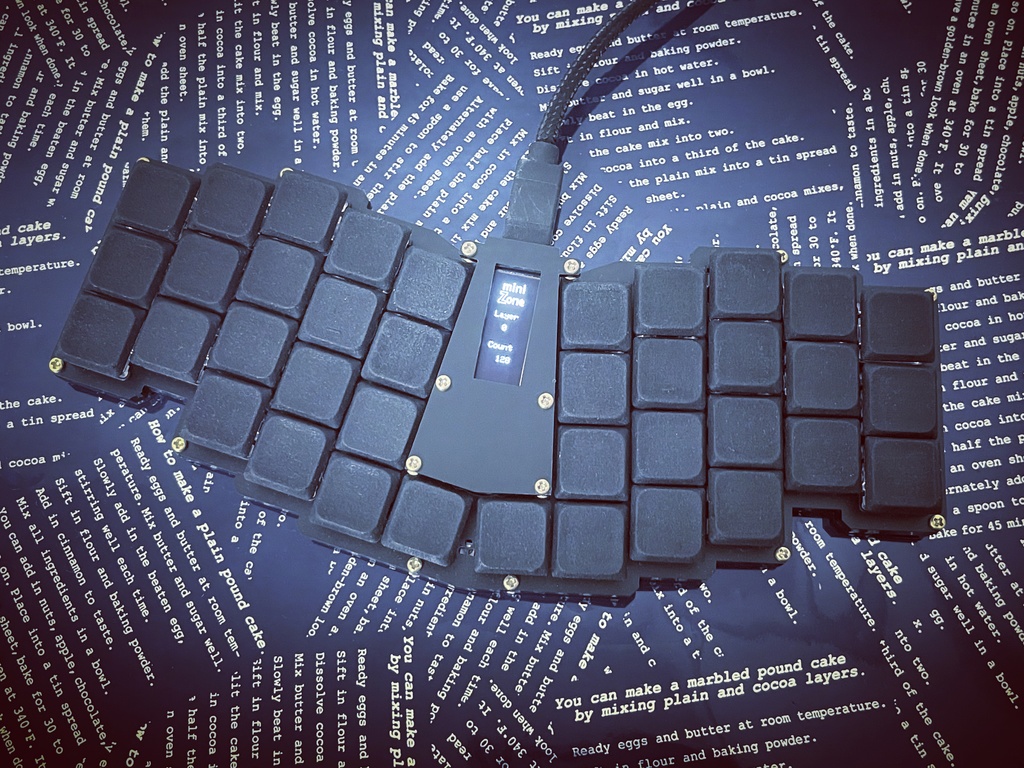 miniZone 自作キーボードキット