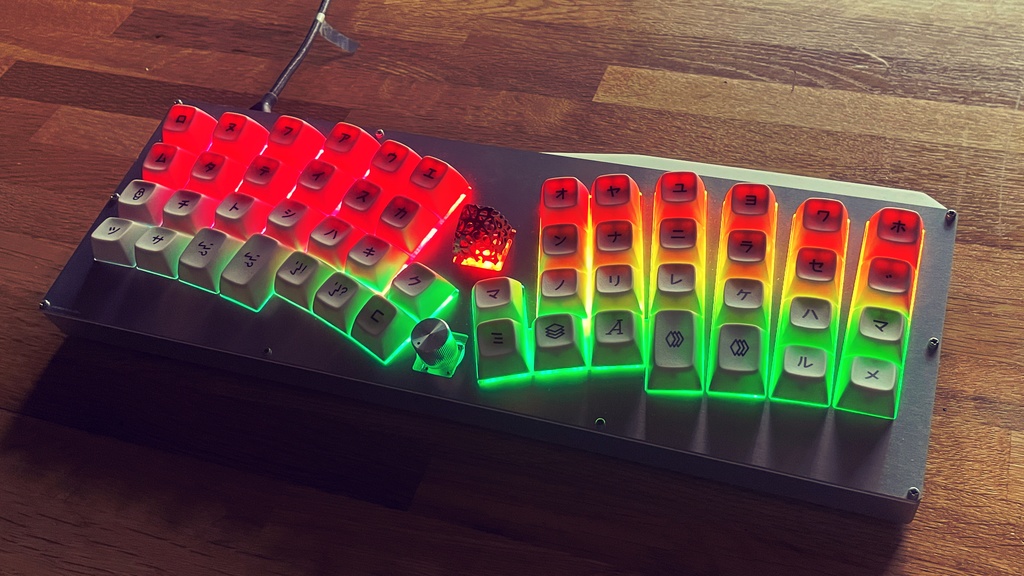 Spreadwriter GL516ケース互換 自作キーボードキット