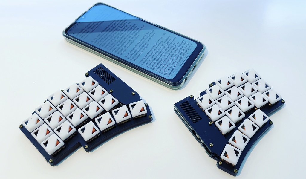 Zero8 Slim-Fit "Slash" Keycap (自作キーボード用 狭ピッチ0.8u Choc v1キーキャップ)