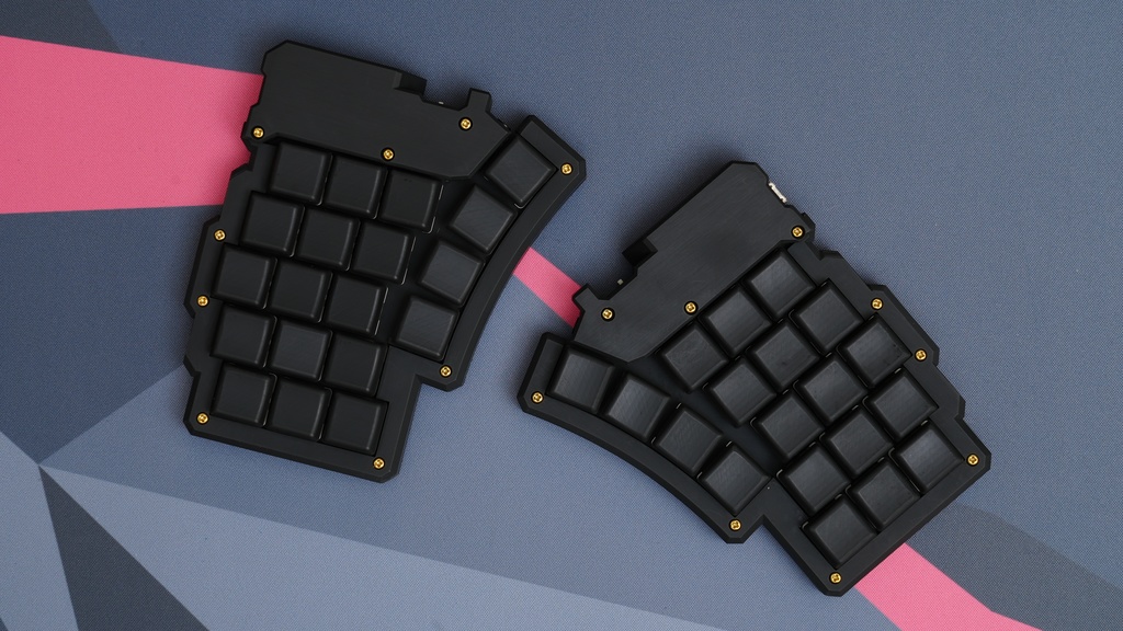 Palmslave (miniDivide v2) 小型 & 薄型 自作キーボードキット