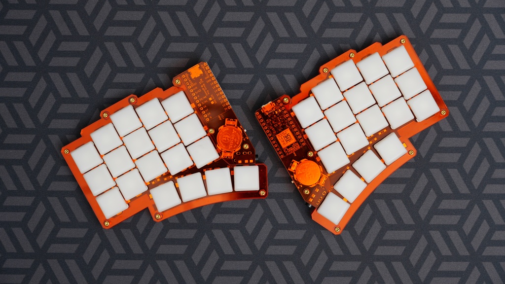 Palmslave (miniDivide v2) 小型 & 薄型 自作キーボードキット