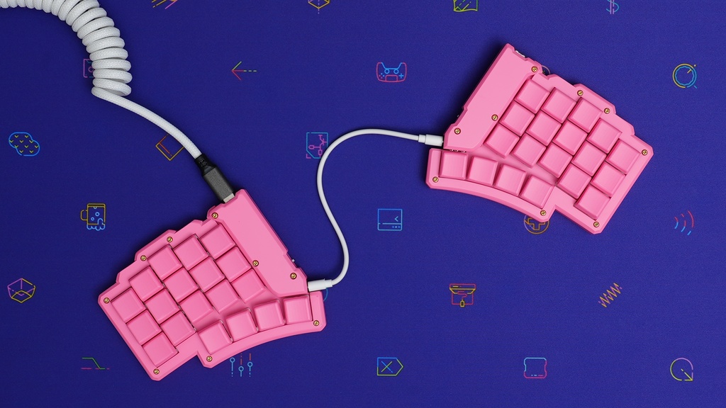 Palmslave (miniDivide v2) 小型 & 薄型 自作キーボードキット