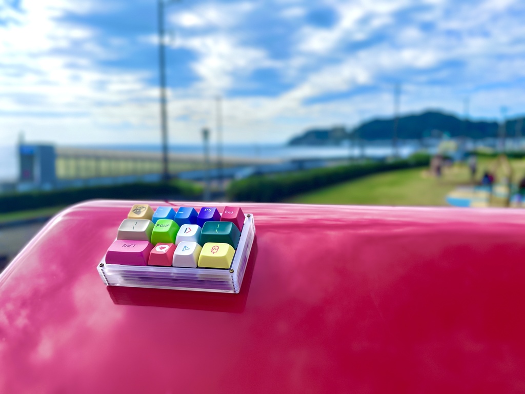 旅するキーボード「Jourkey」 自作キーボードキット