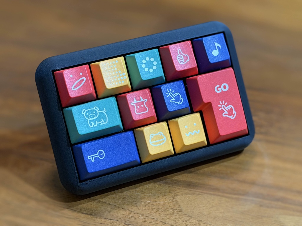旅するキーボード「Jourkey」 自作キーボードキット