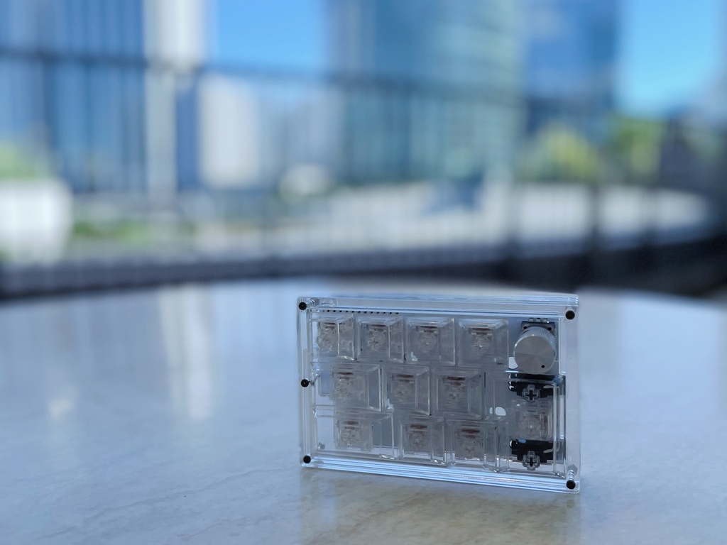 旅するキーボード「Jourkey」 自作キーボードキット