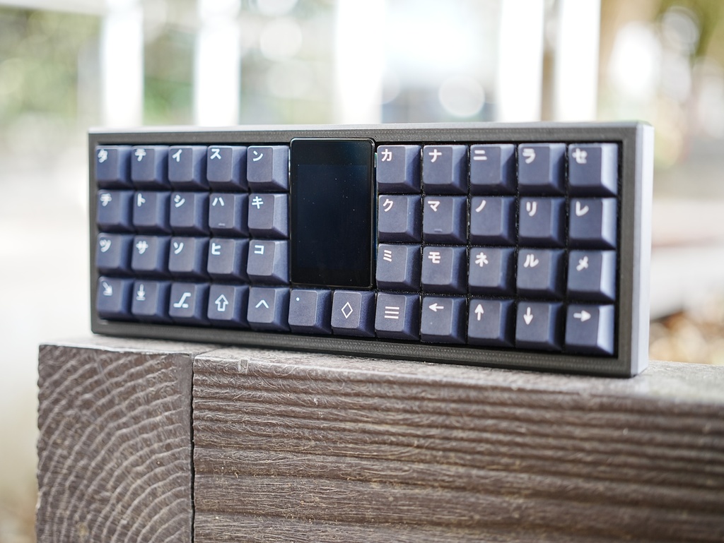 ハンダ済み自作キーボード「キボっち」