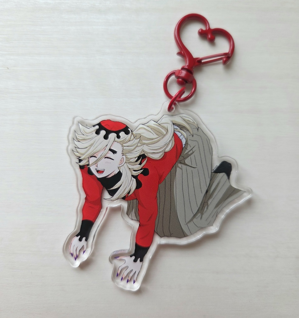 童磨つままれアクキー