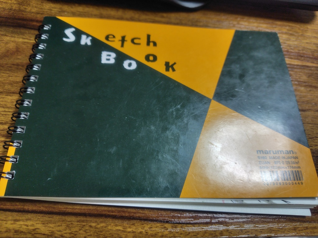 【手描き】よろずイラストスケッチブック【21枚】