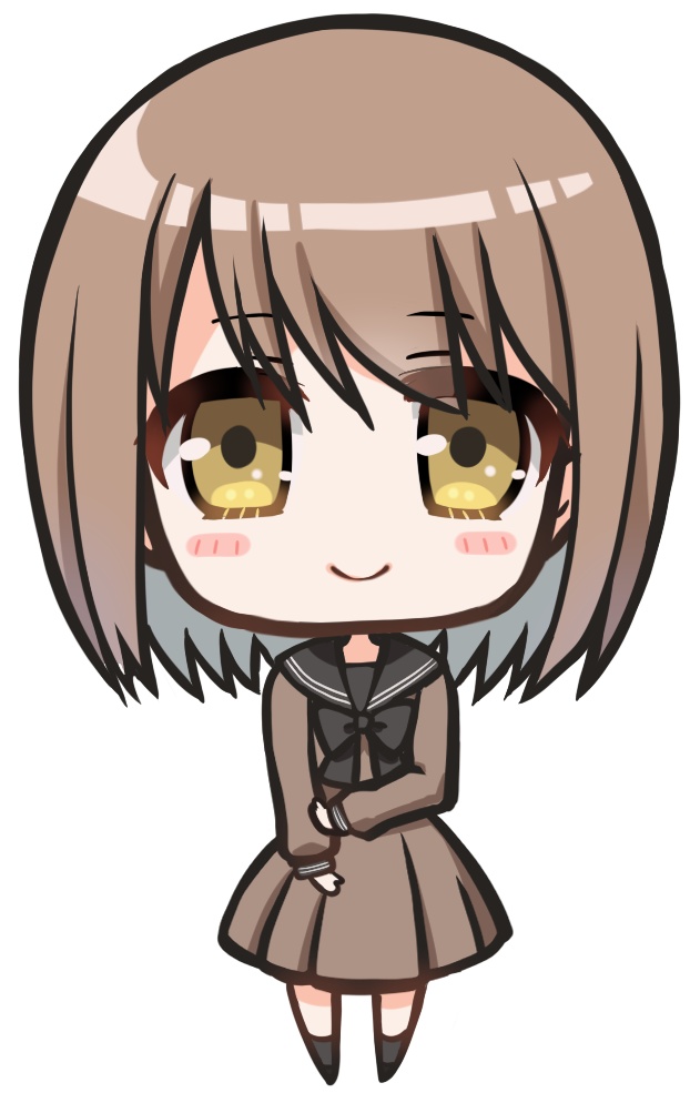 【フリー素材】立ち絵SDイラスト(ちびキャラ)【無料】