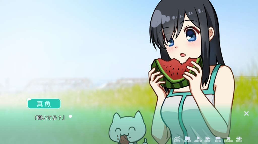 【フリーゲーム】ちくわと、夏のあとさき