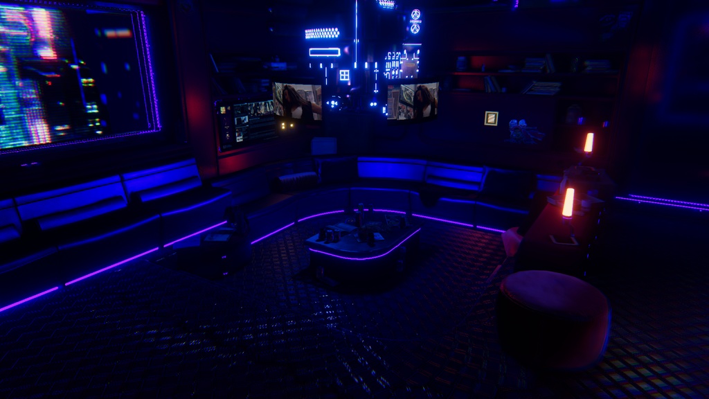 Cyberpunk Apartment Vrchat