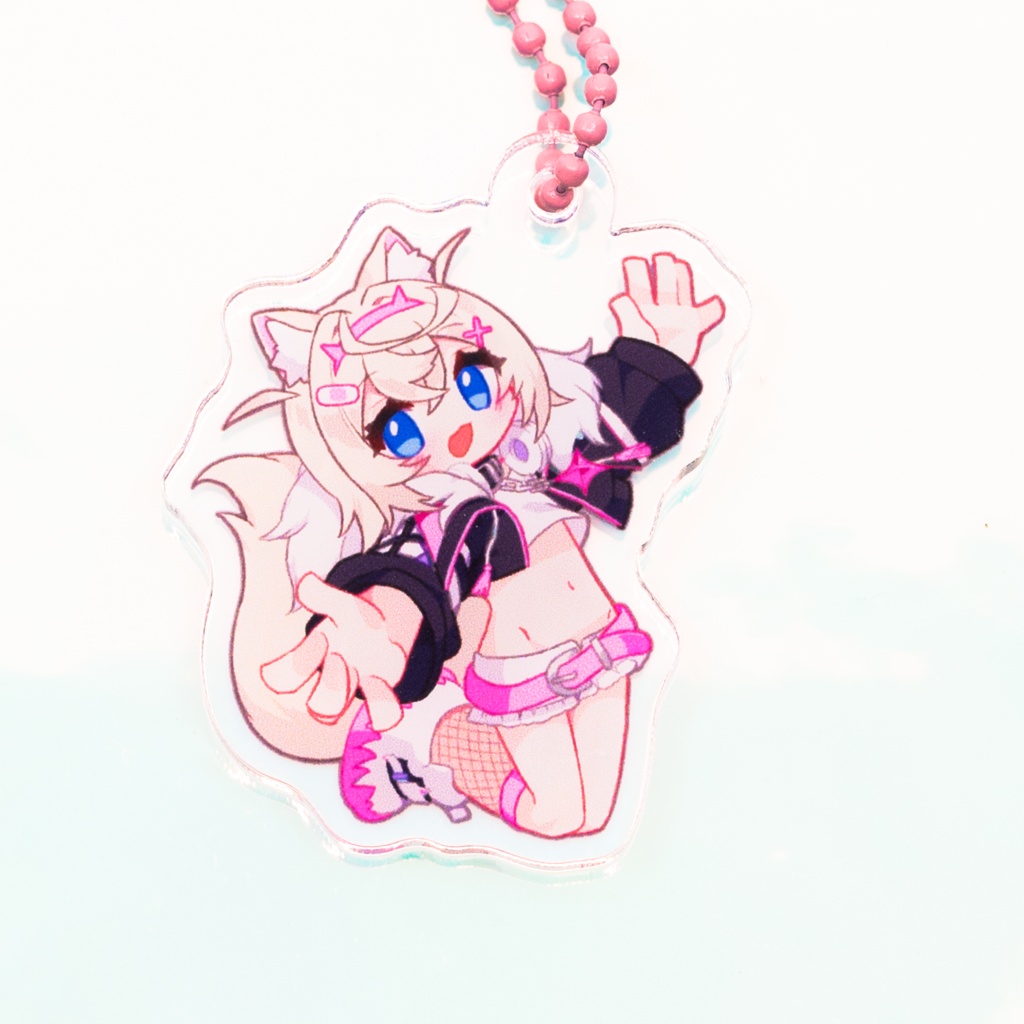 【非公式】モココ・アビスガード フワワ・アビスガード フワモコ アクリルキーホルダー