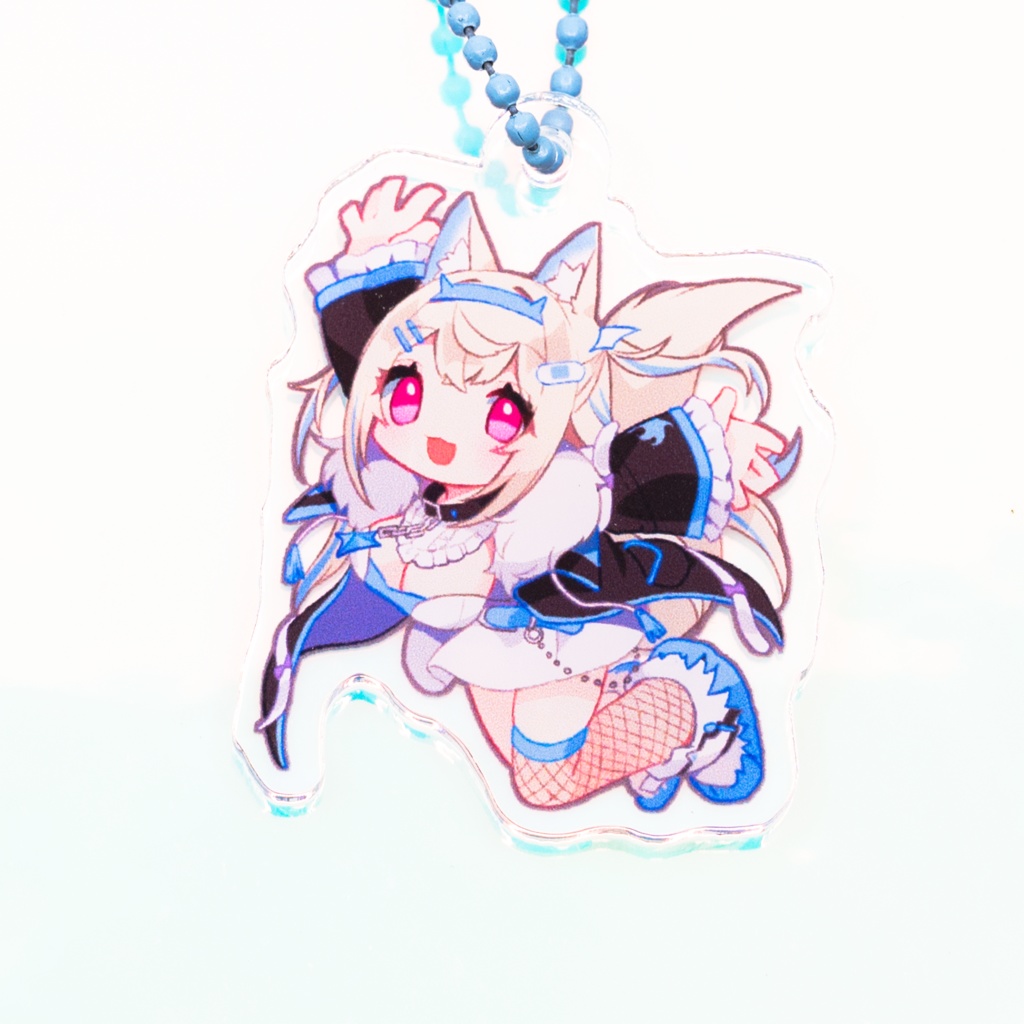 【非公式】モココ・アビスガード フワワ・アビスガード フワモコ アクリルキーホルダー