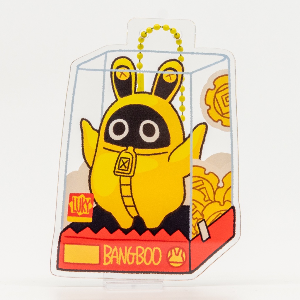 ゴールドボンプ　ゼンレスゾーンゼロ　大型アクリルキーホルダー