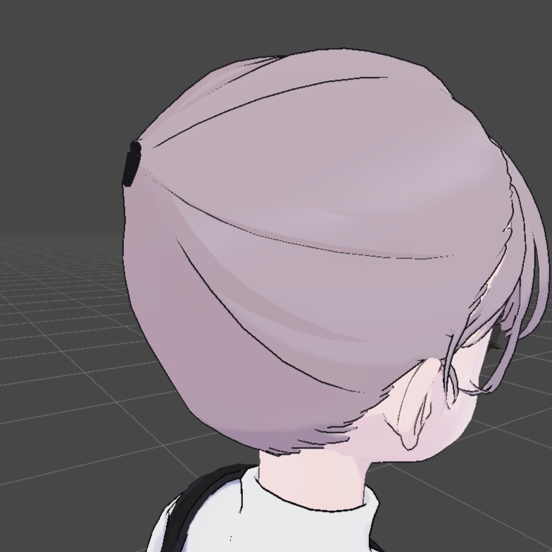 Lapwing用ポニーテール削除マスク