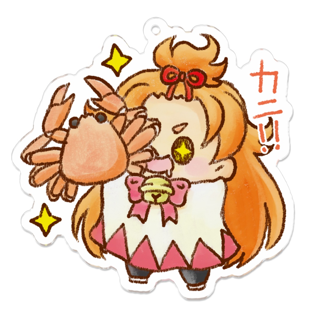 ざしきわらしさんアクリルキーホルダー