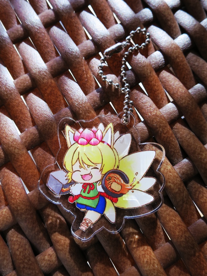 ざしきわらしアクリルキーホルダー ミニサイズ