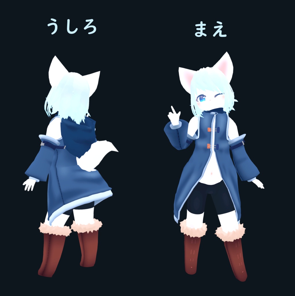 オリジナル3Dモデル キュウカ
