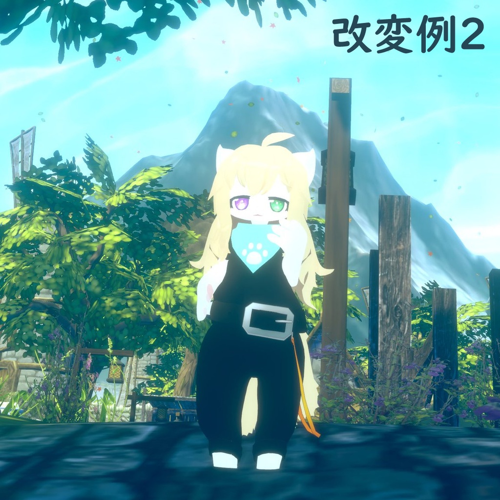 オリジナル3Dモデル「マト」