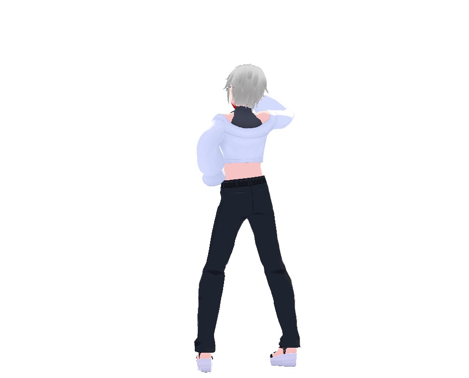 【オリジナル3Dモデル】Test.vrm - kEn's workshop - 3/3