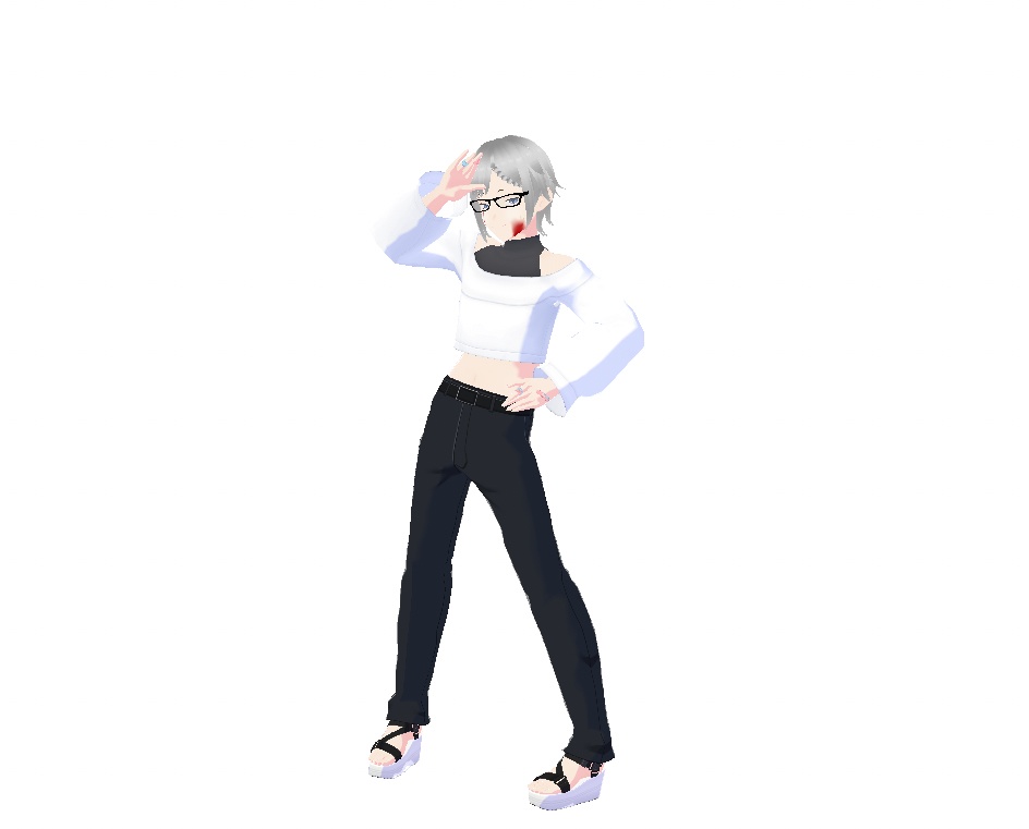 【オリジナル3Dモデル】Test.vrm - kEn's workshop - 2/3