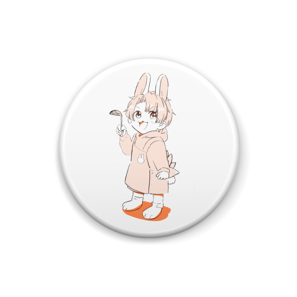 うさみつ缶バッジ