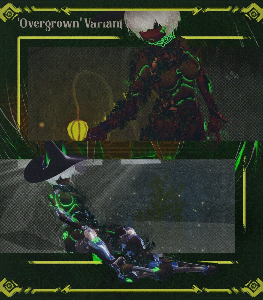 Arcane Automaton - Cyant/Runyant Material and texture set - VRChat