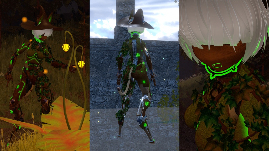 Arcane Automaton - Cyant/Runyant Material and texture set - VRChat