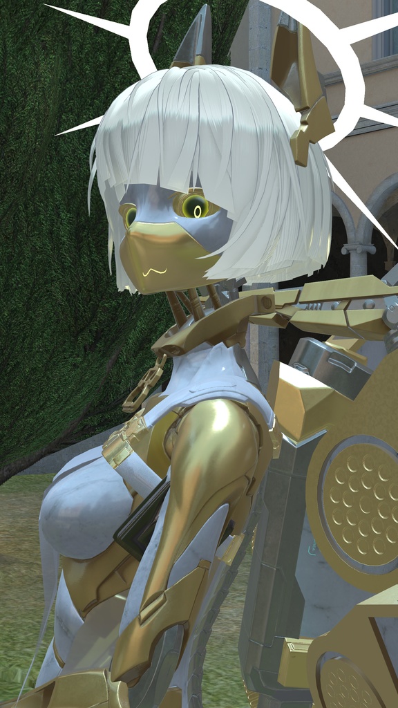 Angelic Automaton - Cyant and Runyant Material and texture set - VRChat