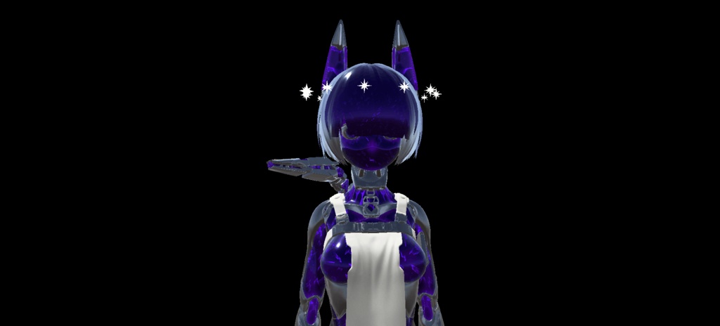 Crystalline Cosmos - Cyant and Runyant Material and texture set - VRChat