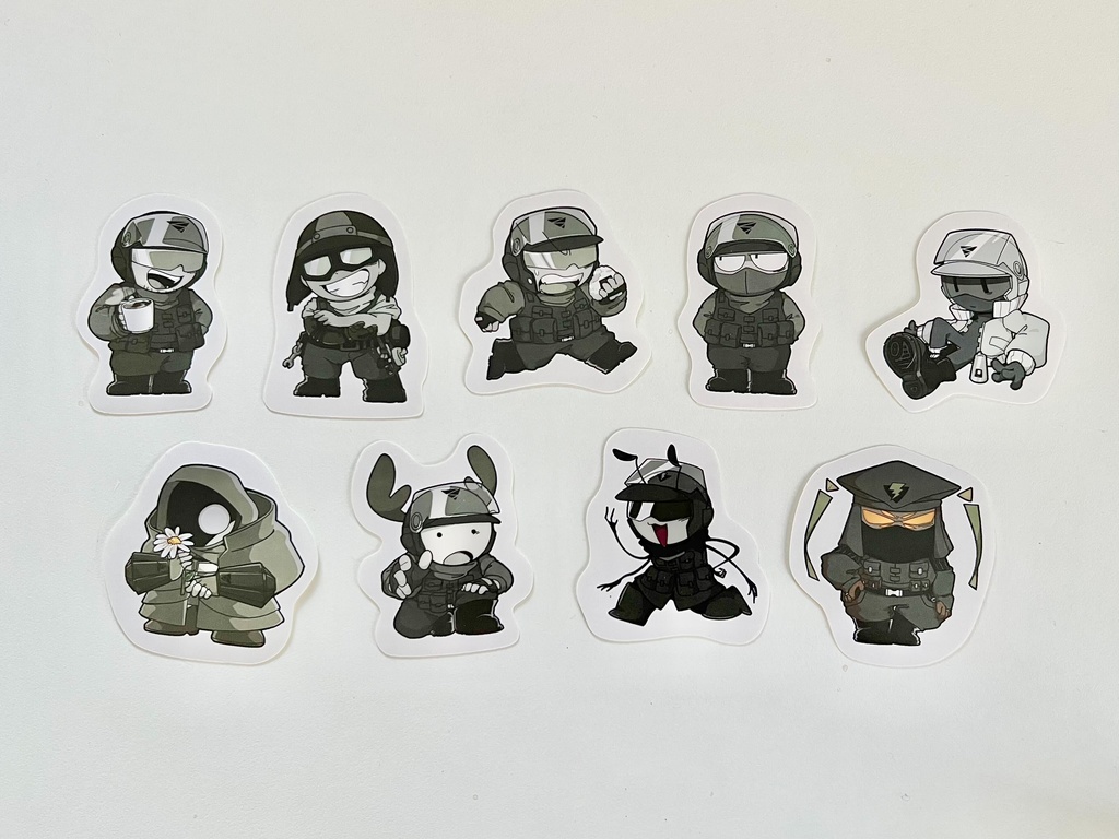 MINDHACK ホットフィックス隊ステッカーセット