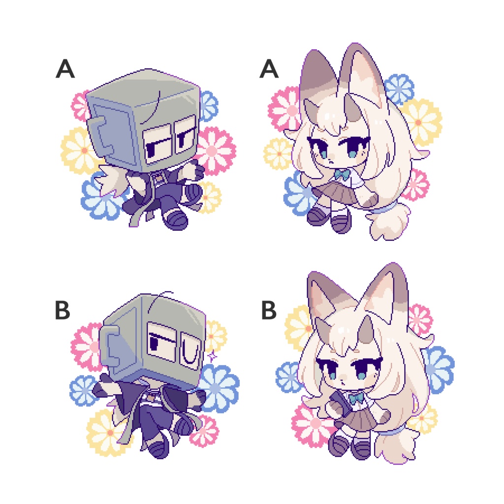 comaoさんアクリルキーホルダー