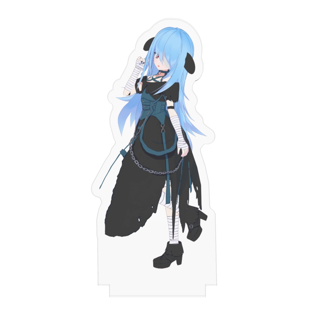 夜小守じぜる アクリルフィギュア