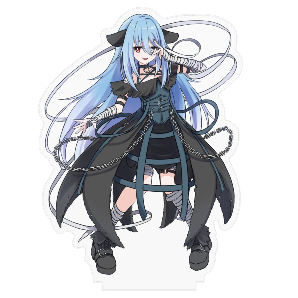 夜小守じぜる2周年だよアクリルフィギュア