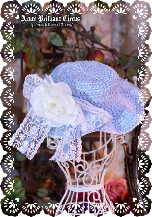 SD・幼SD◆レース編みのお帽子