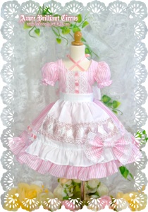 MSD/SDM◆Pays des merveillesワンピースセットⅡ/ピンク