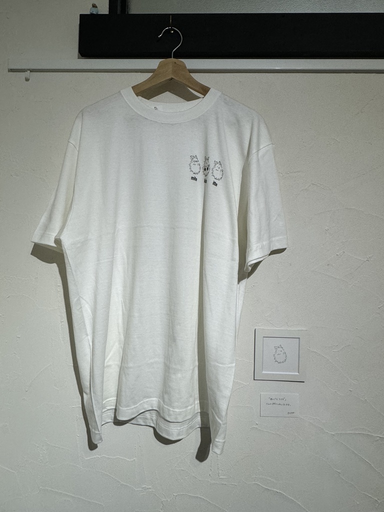 ワンポイントうさぎTシャツ