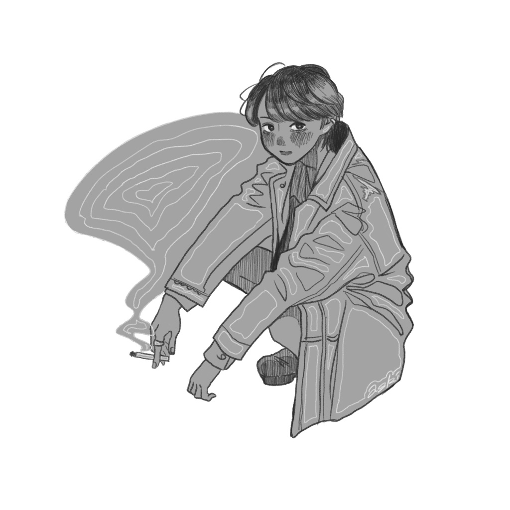 荒木ステッカー