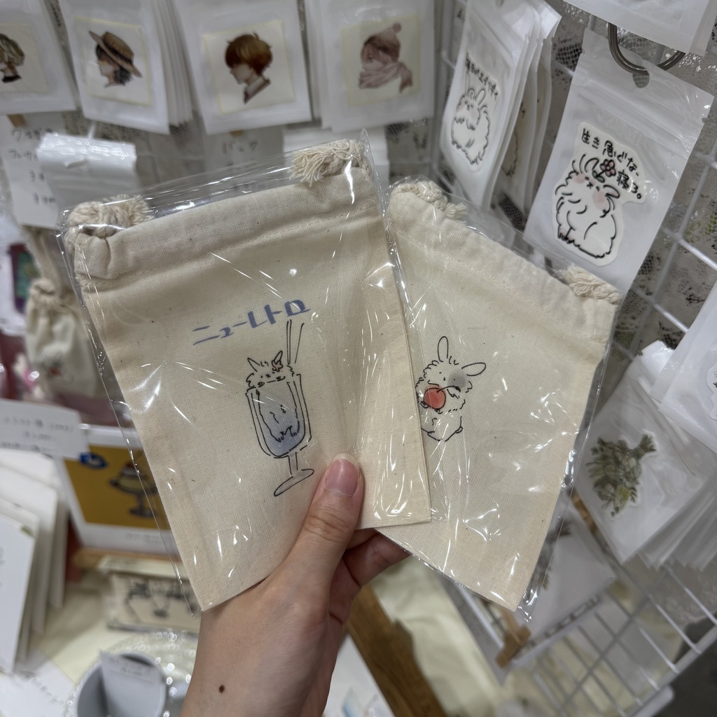 ニューレトロ巾着(S) 4種