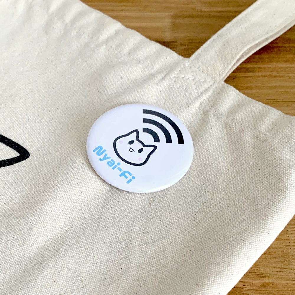 Nyai-Fi 缶バッジ