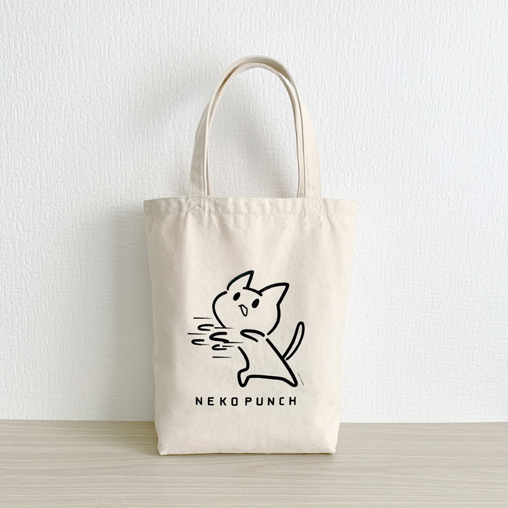 ねこパンチ トートバッグ