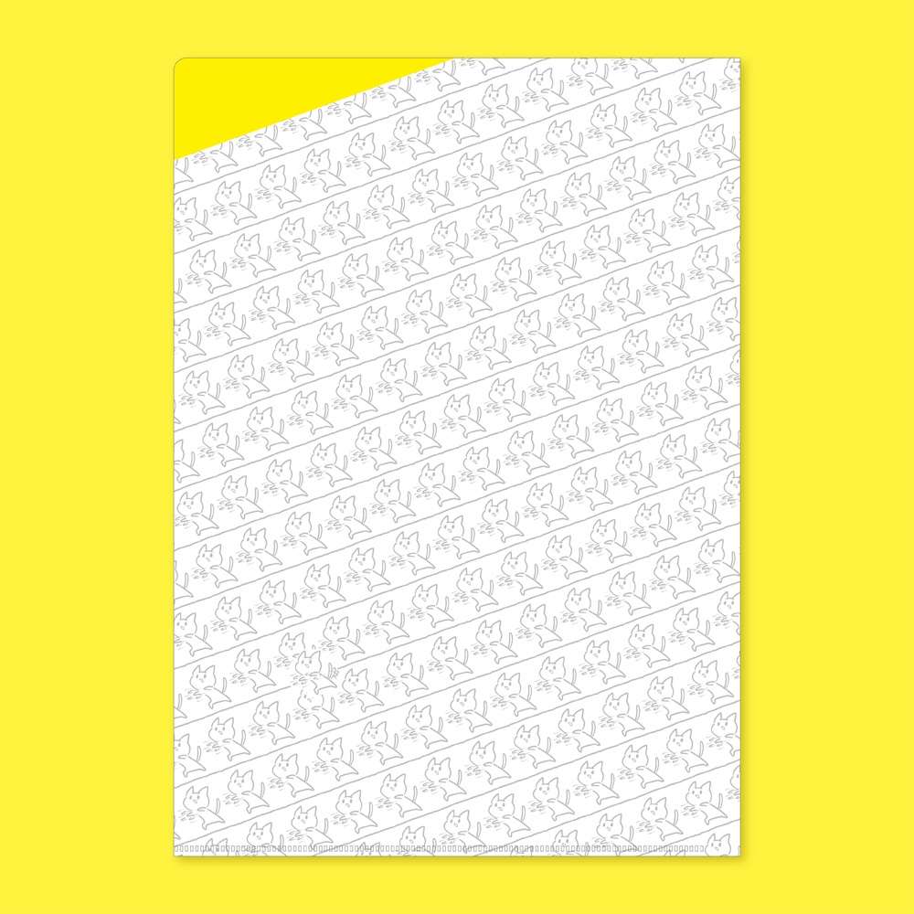 ねこパンチ A4クリアファイル